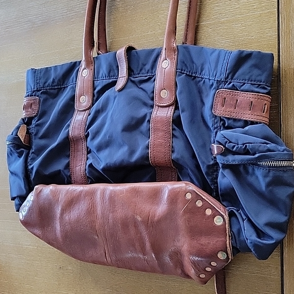 GORGEOUS  VINTAGE POLO RALPH LAUREN LARGE SHOULDER BAG - Picture 16 of 16